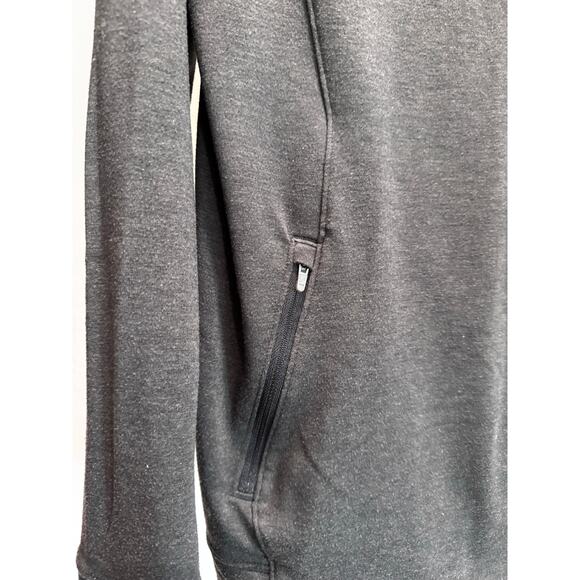 Under Armour Women's Funnel Neck Sweatshirt Gray Size Medium Pullover Warm - Picture 5 of 8